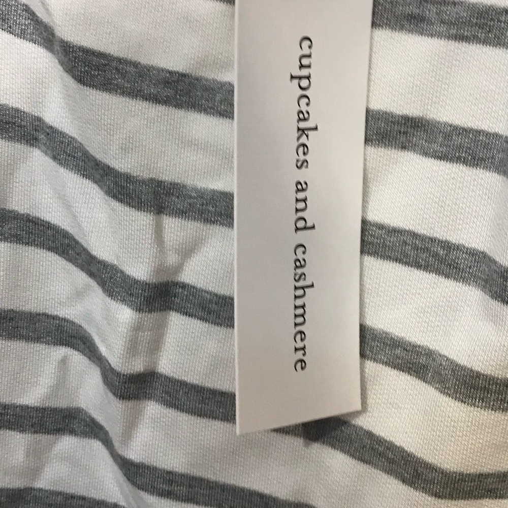 Cupcakes and Cashmere Regina Dress Ivory/Gray NWT‎ - Picture 6 of 7